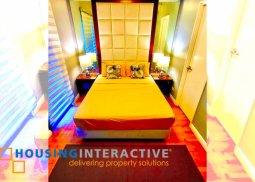 fully furnished 2-bedroom loft for sale in one rockwell