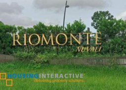 prime lot for sale in riomonte