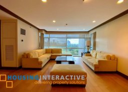 fully furnished 3-bedroom unit with parking for rent in pacific plaza tower