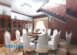 classy 2-storey, 5-bedroom house with back house for sale in santa mesa heights