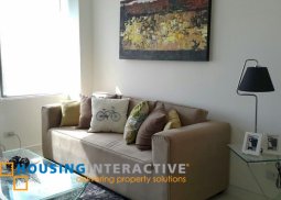 fully furnished 1-bedroom unit with parking for rent in fairways tower
