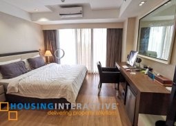 a fully furnished 1 bedroom at alveo land tagaytay for sale