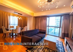 fully furnished 2br unit for lease in one serendra