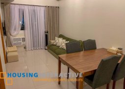 fully furnished 1-bedroom unit with balcony & parking for rent in madison park west