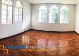 semi-furnished 2-storey 4br house with pool for lease in greenmeadows
