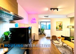 fully furnished 1-bedroom unit for rent in the rise