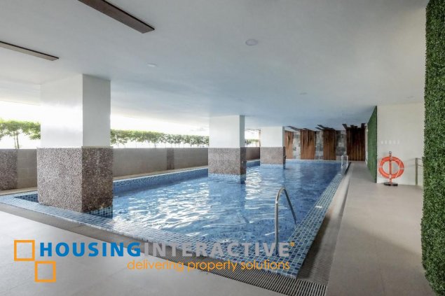 a studio type condo unit for sale in vista residences