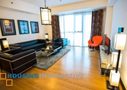 fully furnished 2br unit for lease at one serendra