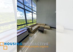 fully furnished 1-bedroom loft unit for rent in bellagio three