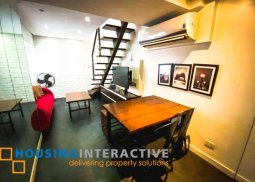 fully furnished 1-bedroom loft unit with parking for sale in fort victoria