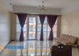 semi furnished 3-bedroom unit with balcony & maid's room for rent in venice luxury residences