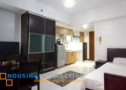 fully furnished studio unit for sale in sunshine 100 city plaza