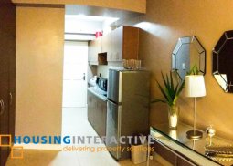 fully furnished studio unit for rent in tivoli garden residences