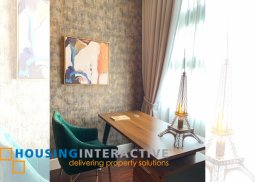 fully furnished 2-bedroom unit with parking for rent in garden towers