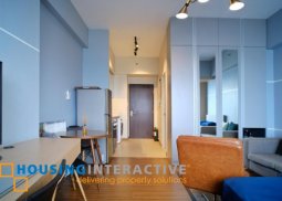 fully furnished studio unit for sale in shang salcedo place