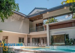 grand 2-storey, 4-bedroom house with pool for sale in magallanes village