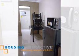 semi furnished 1-bedroom unit for sale in shore 1
