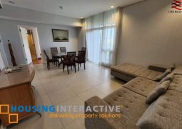 semi furnished 2 br unit for lease in skyvillas at one balete