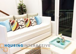 beautiful 1br loft type condo unit for rent at the two serendra bgc