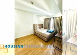 fully furnished 3-bedroom unit with parking & balcony for sale in two serendra