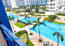 fully furnished 1-bedroom unit with balcony for sale in sea residences