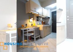 fully furnished studio unit for sale grand central residences