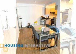 semi furnished 1-bedroom unit with parking for sale in two serendra