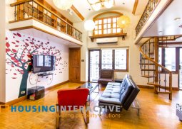 4 bedrooms loft type penthouse at bsa mansion