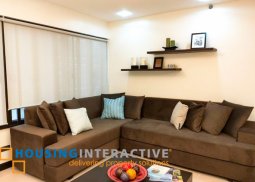 fully furnished 2-bedroom unit with parking for sale in manhattan square