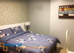 fully furnished 2-bedroom unit with parking for rent in one uptown residences