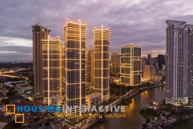 bare 1-bedroom unit with balcony & parking for sale in proscenium residences