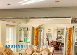 grand 3-storey, 6-bedroom house with balcony for sale in ayala alabang village