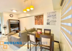 fully furnished 2-bedroom unit with parking & balcony for sale in amaryllis