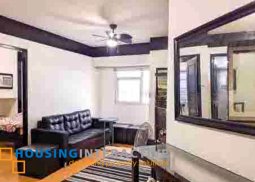 fully furnished 1-bedroom unit with parking for sale in one gateway place