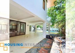 grand 2-storey, 7-bedroom house with balcony & pool for sale/rent in ayala alabang village