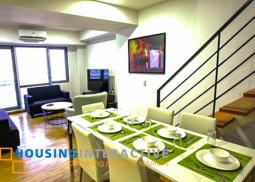 fully furnished 3-bedroom unit with balcony & parking for sale in acqua private residences