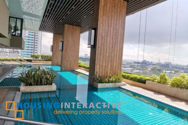 fully furnished 1-bedroom unit with parking for sale in lpl greenhills