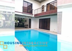 timeless 2-storey, 5-bedroom house with pool & balconies for sale in ayala alabang village