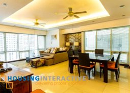 fully furnished 3-bedroom unit with parking for rent in three salcedo place