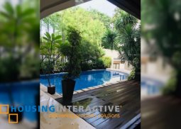 a grand 4-bedroom house w/ pool at ayala alabang village