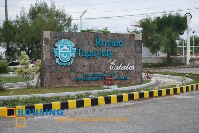lot for sale in royale tagaytay