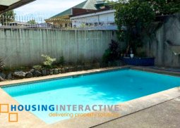 classy 2-storey, 4-bedroom house with pool for sale in katipunan