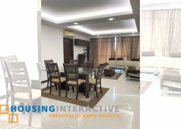 fully furnished 3-bedroom unit with parking for rent in crescent park