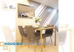 fully furnished 2-bedroom unit with balcony & parking for rent in venice luxury residences