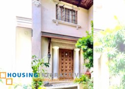 classic 3-storey, 4-bedroom corner house for sale in ayala alabang village