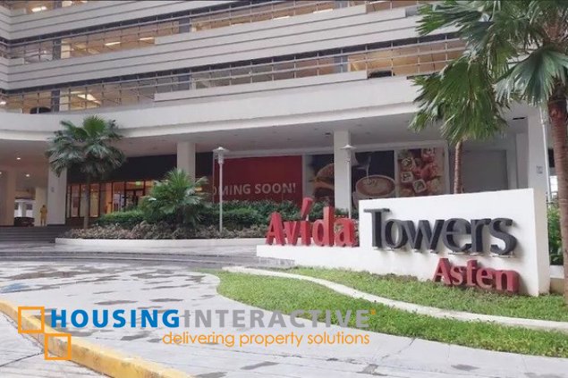 bare 1-bedroom unit for sale in avida asten