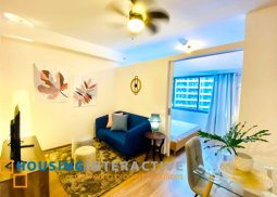 fully furnished 1-bedroom unit for rent in the rise