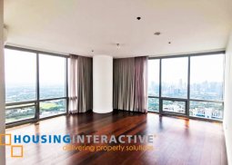 for rent -4br sky villa unit at the suites