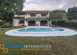 4br house and lot with pool for lease at bf homes