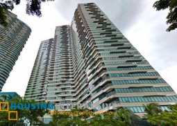 2 bedroom bi-level fully furnished in one rockwell, makati